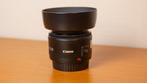 canon EF 50mm f1.8 II + Canon zonnekap ES-62 + Tiffen filter, Enlèvement ou Envoi, Neuf