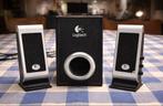 Logitech s200 black stereo., Computers en Software, Pc speakers, Ophalen, Zo goed als nieuw