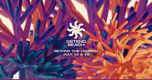 2 tickets voor Ostend Beach - ZONDAG 13 JULI, Tickets en Kaartjes, Evenementen en Festivals, Twee personen