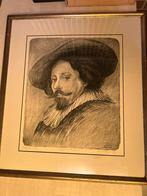 Rubens portret zeefdruk 4/50, Ophalen