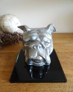 Boxer, Mastiff, hondekop op glas. Weegt 1,880 kg, Verzamelen, Ophalen of Verzenden, Zo goed als nieuw, Dier