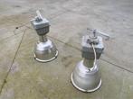 Kloklampen 2 stuks General Electric voor loods of hangar, Gebruikt, Lamp met armatuur, Ophalen