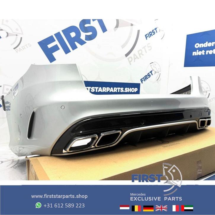 C63s BUMPER S205 C63 AMG Achterbumper W205 COMPLEET + CARBON, Auto diversen, Tuning en Styling, Ophalen of Verzenden