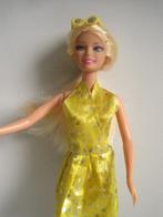 Barbiepop Steffi Love met geel kleedje en zonnebril, Kinderen en Baby's, Speelgoed | Poppen, Gebruikt, Ophalen of Verzenden, Barbie