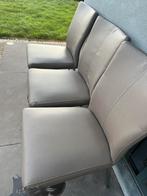 Lit de 6 chaises  et 2 tabourets, Ophalen, Wit, Leer