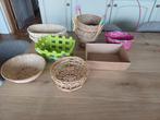 Mandjes, Huis en Inrichting, Woonaccessoires | Schalen en Manden, Ophalen, Zo goed als nieuw, Overige vormen, Mand