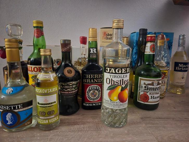 lot vintage flessen 1960- 2010, Verzamelen, Biermerken, Ophalen