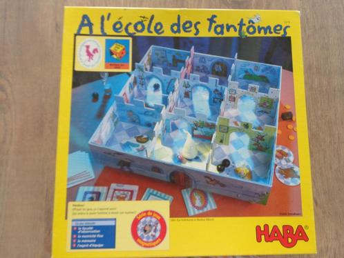 Jeu HABA A l'Ecole des Fantômes, Hobby en Vrije tijd, Gezelschapsspellen | Bordspellen, Gebruikt, Ophalen of Verzenden