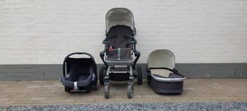 Buggy en toebehoren (zie foto), Enlèvement, Comme neuf