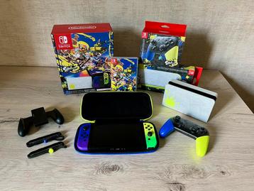 Nintendo Switch OLED Splatoon-console + Splatoon 3-spel beschikbaar voor biedingen