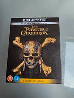 Pirates of the caribbean de 1 à 5 4k plus blu ray  boxset, Ophalen of Verzenden, Zo goed als nieuw