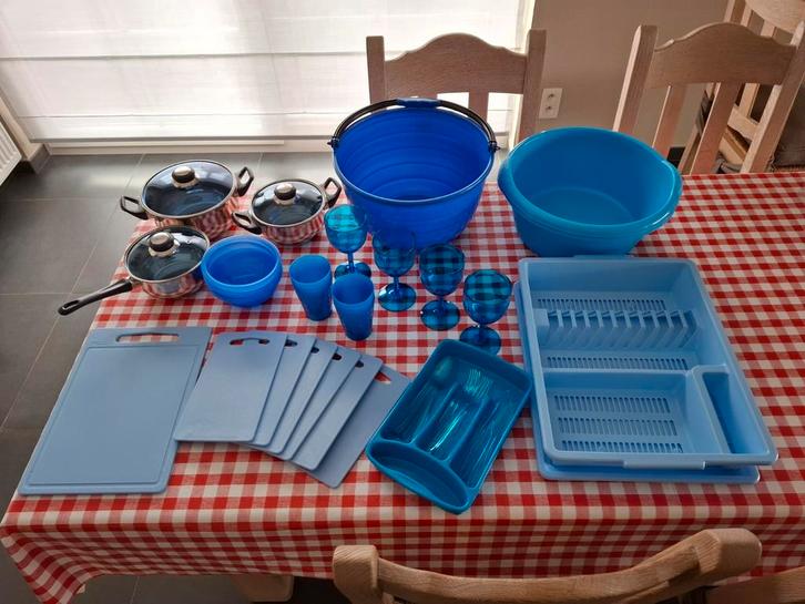 Kampeer accessoires wegens stopzetten, Caravanes & Camping, Accessoires de camping, Comme neuf, Enlèvement