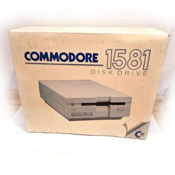 Commodore 1581 Disk Drive – 3,5" Floppy - ZEER ZELDZAAM !!! beschikbaar voor biedingen