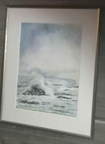 Aquarelle marine signe jirikoff, Ophalen of Verzenden