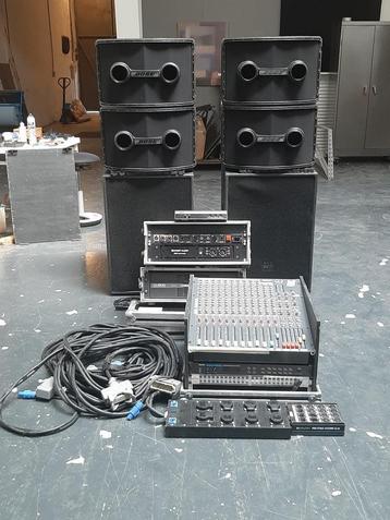 PA installatie, Enlèvement, Utilisé, Sono