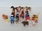 Lot Playmobil met 18 figuren en 8 dieren, Kinderen en Baby's, Speelgoed | Playmobil, Ophalen of Verzenden, Gebruikt