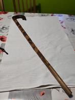 Gesneden houten wandelstok, Antiek en Kunst, Ophalen