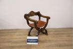 Antieke Curule Stoel - Dagobert Stoel, Antiek en Kunst