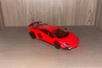 Miniature Lamborghini Aventador SV – Échelle 1:24 Burago, Ophalen, Zo goed als nieuw, Burago