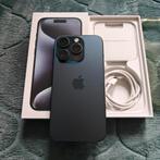 IPHONE 15 PRO BLEU - COMME NEUF, Télécoms, Téléphonie mobile | Apple iPhone, 128 GB, Comme neuf, Enlèvement, Bleu