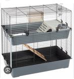Dubbele ferplast kooi, Dieren en Toebehoren, Kooi, Gebruikt, 60 tot 90 cm, 75 tot 110 cm