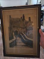 schilderij/tekening?, Antiek en Kunst, Kunst | Schilderijen | Klassiek, Ophalen