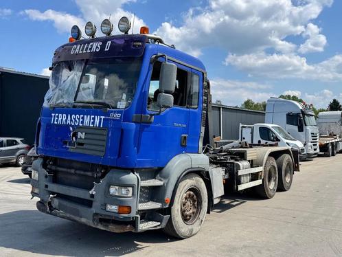 MAN TGA 25.390 6x4 HAAKSYSTEEM (bj 2007), Auto's, Vrachtwagens, Bedrijf, Te koop, MAN, Overige brandstoffen
