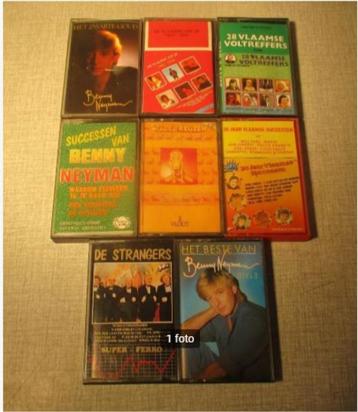 8 Originele Nederlandstalige Cassettebandjes beschikbaar voor biedingen