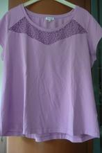 Lila bloesje met kant Mayerline (a251), Vêtements | Femmes, T-shirts, Taille 46/48 (XL) ou plus grande, Enlèvement ou Envoi, Comme neuf