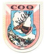 (s40) Waterval van Coo, badge, Envoi, Utilisé