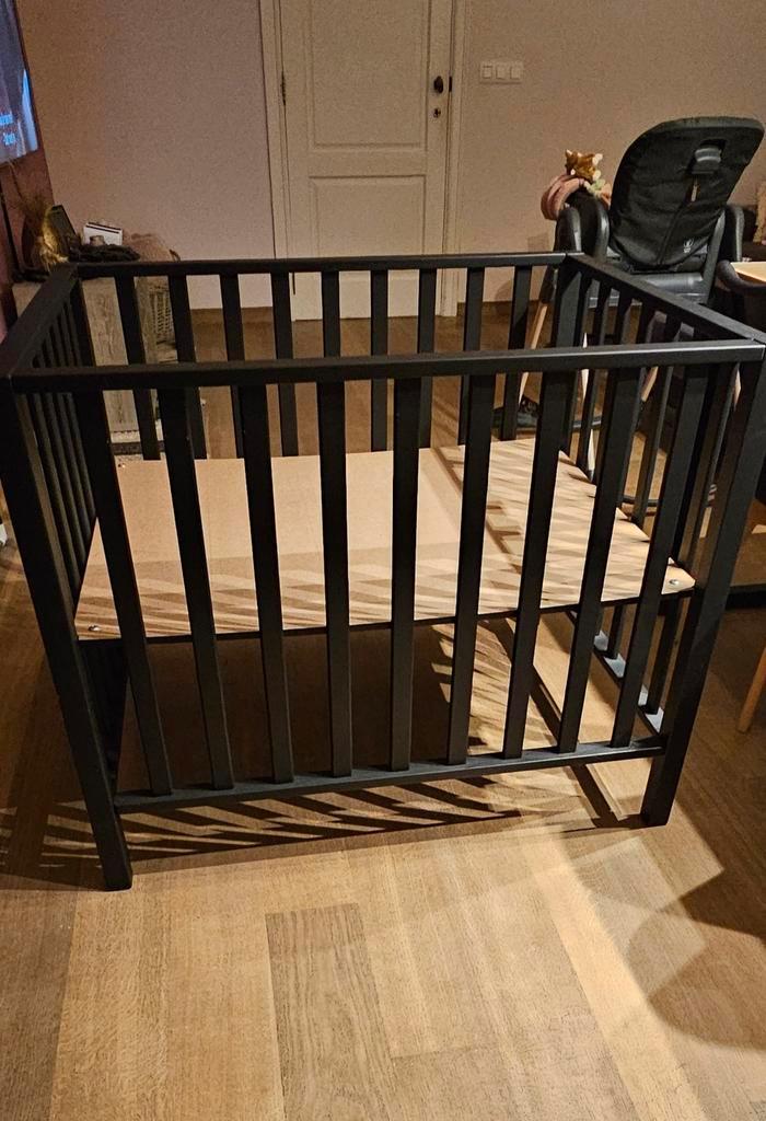 Park pericles Amy zwart, Kinderen en Baby's, Babyparken, Zo goed als nieuw, In hoogte verstelbaar, Wieltjes, Ophalen