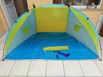 Tentje + slaapzak + stoeltjes + luchtmatras + tennisplankjes, Ophalen of Verzenden, Zo goed als nieuw
