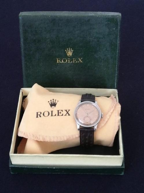 Montre Rolex Vintage Originale vendue avec sa boîte., Handtassen en Accessoires, Horloges | Heren, Gebruikt, Rolex, Staal, Staal