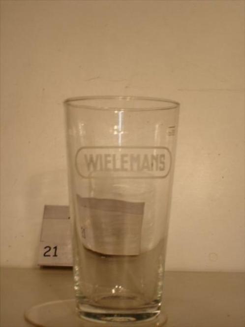Glas N21 – Wielemans – 0,25 cl., Verzamelen, Biermerken, Nieuw, Glas of Glazen, Overige merken, Ophalen of Verzenden