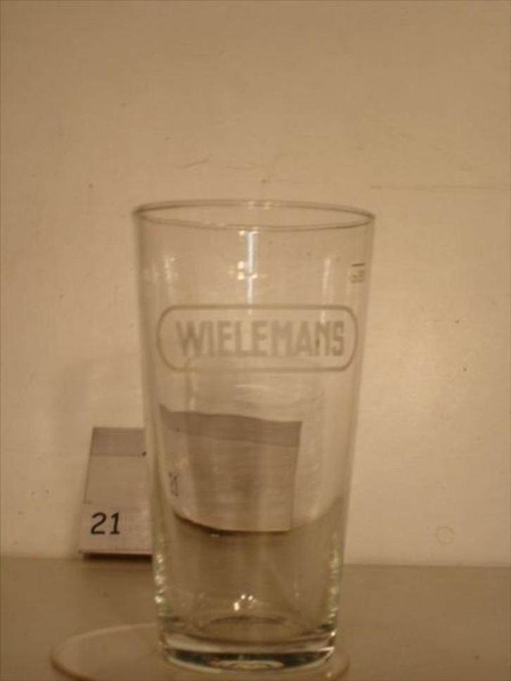 Glas N21 – Wielemans – 0,25 cl., Verzamelen, Biermerken, Nieuw, Glas of Glazen, Overige merken, Ophalen of Verzenden