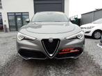 Alfa Romeo Stelvio 200pk /4x4/ verwarmd leder/camera/cruise/, Auto's, Alfa Romeo, Te koop, Zilver of Grijs, Benzine, Gebruikt