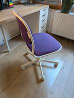 ÖRFJÄLL
Bureaustoel, wit/paars, Huis en Inrichting, Bureaustoelen, Ophalen, Paars, Bureaustoel