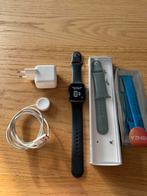 Apple Watch series 4 - 44mm - M/L, Zwart, IOS, Ophalen of Verzenden, Zo goed als nieuw