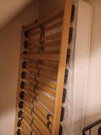 1persoonsmatras+ lattenbodem, Ophalen, Gebruikt, 90 cm, Eenpersoons