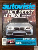 Magazine Autovisie BMW M3 V8 2007 Nederlands, Boeken, Ophalen of Verzenden, Gelezen