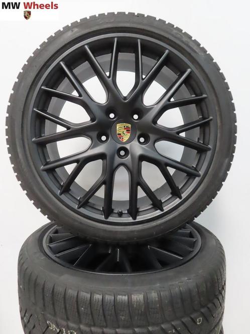 Originele Porsche Panamera 971 21 inch velgen winterbanden, Auto-onderdelen, Banden en Velgen, Banden en Velgen, Winterbanden