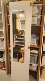 Porte de garde-robe Ikea 50x200cm avec miroir intérieur, Ophalen, Gebruikt, 50 tot 100 cm, Minder dan 25 cm