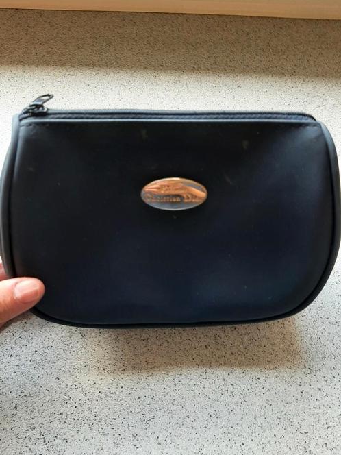 Christian Dior make-up / toilettasje navy, Handtassen en Accessoires, Toilettassen, Zo goed als nieuw, Ophalen of Verzenden