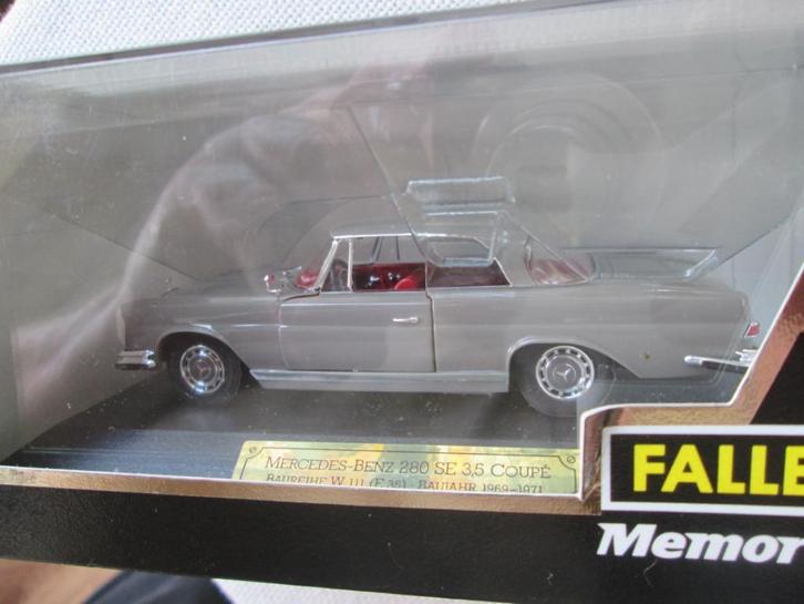 Faller Mercedes-Benz 280 SE 3.5 Coupé 1:43, Hobby en Vrije tijd, Modelauto's | 1:43, Zo goed als nieuw, Auto, Overige merken, Ophalen of Verzenden