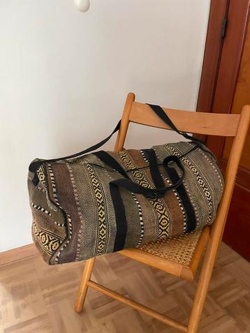 Joli sac de voyage vintage - sac de week-end  