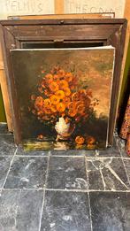 Bloemen schilderij, Ophalen