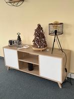 sofa zetel hoekbank  345x192cm met tafel en kast Nieuw, Ophalen, Hout, Zetel, Support@zetel.be