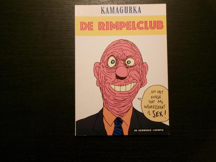 De rimpelclub  -Kamagurka-, Boeken, Stripverhalen, Ophalen of Verzenden