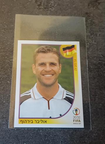 Panini World Cup Korea-Japan 2002 Bierhoff HEBREW VERSION beschikbaar voor biedingen