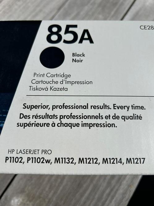 HP 85A originele zwarte LaserJet tonercartridge, Computers en Software, Printerbenodigdheden, Zo goed als nieuw, Toner, Ophalen of Verzenden